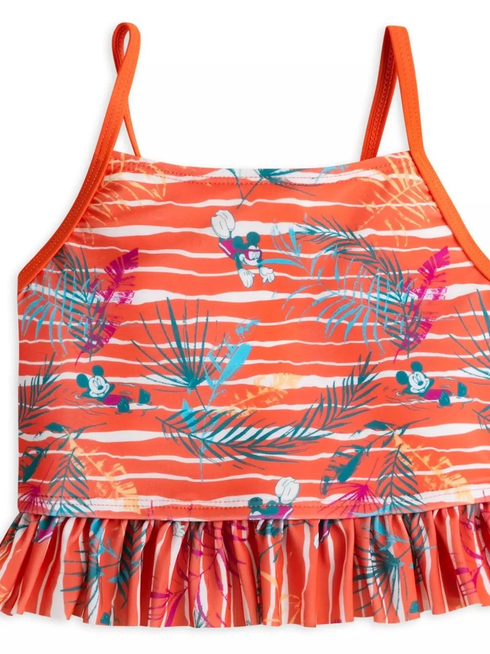 DISNEY MICKEY MOUSE RESORT SWIMSUIT- 2 PIECE- SIZE 7-8 -NEW WITH TAGS